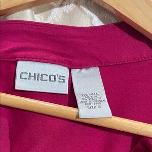 Chico's Magenta Top